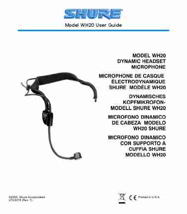Shure Corded Headset WH20-page_pdf